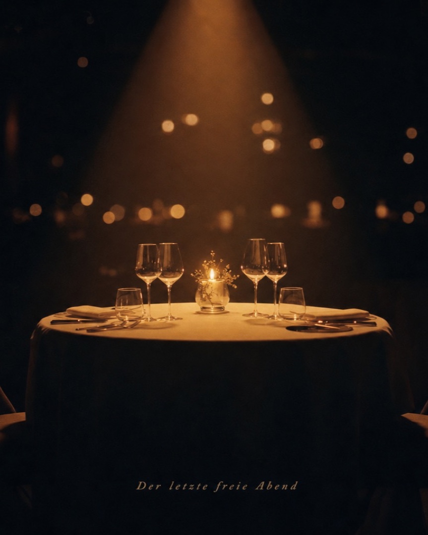 Der letzte freie Abend, Tisch im Spotlight
